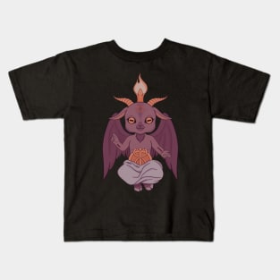 Baby’s First Baphomet (solo/color) Kids T-Shirt